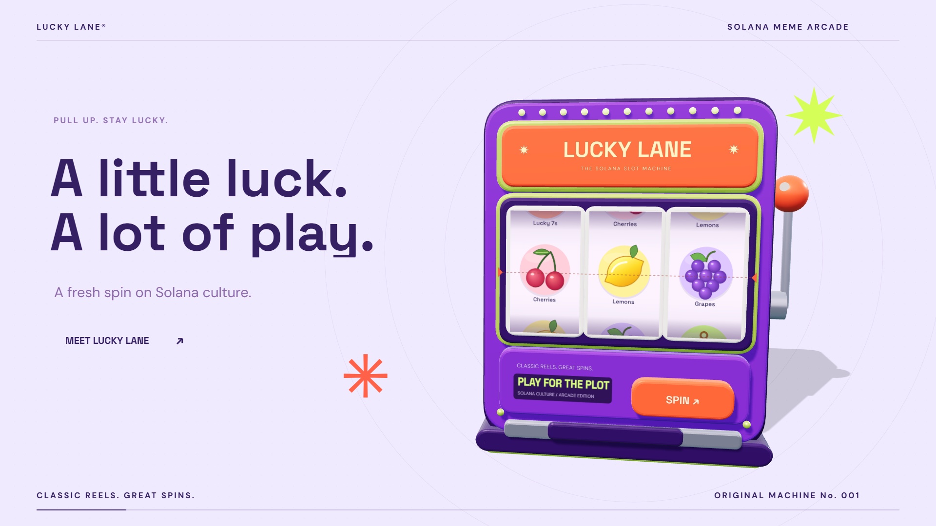 Lucky Lane cinematic arcade film
